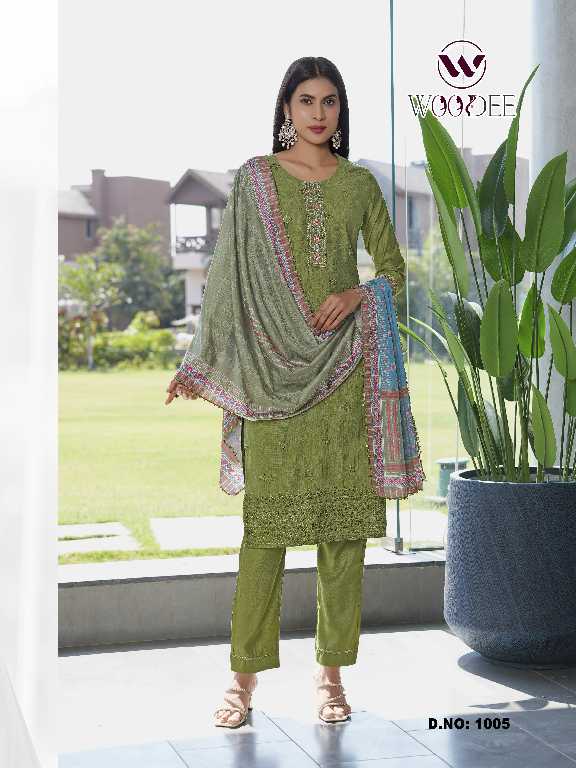 Woodee Milly Wholesale 3 Piece Concept Readymade Salwar Suits