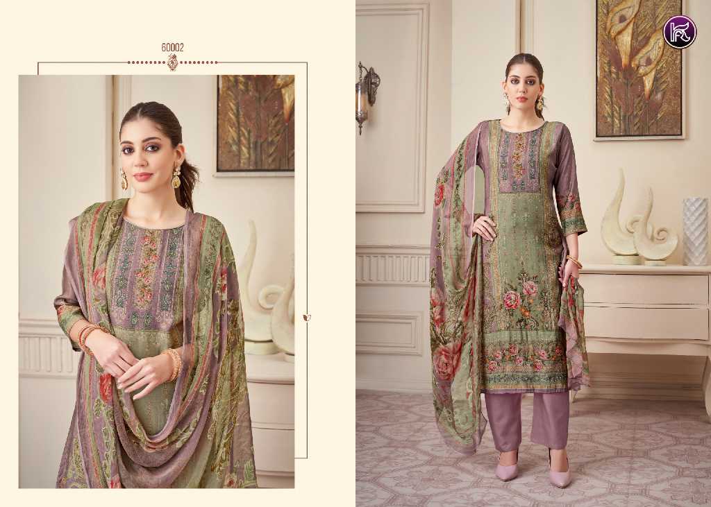 Kala Fashion Haseena Wholesale Pure Modal With Fancy Handwork Dress Material