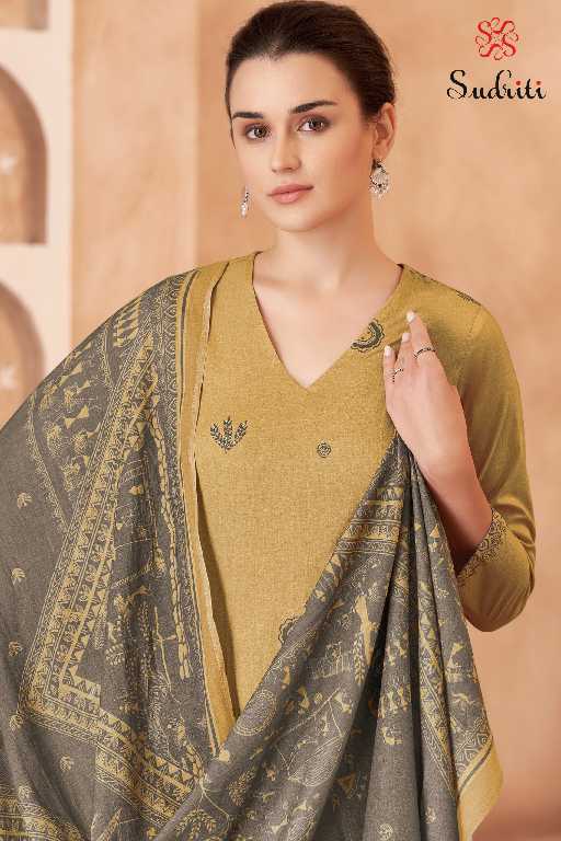 Sudriti Trible Thread Wholesale Pure Cotton Lawn With Hand Work Salwar Suits