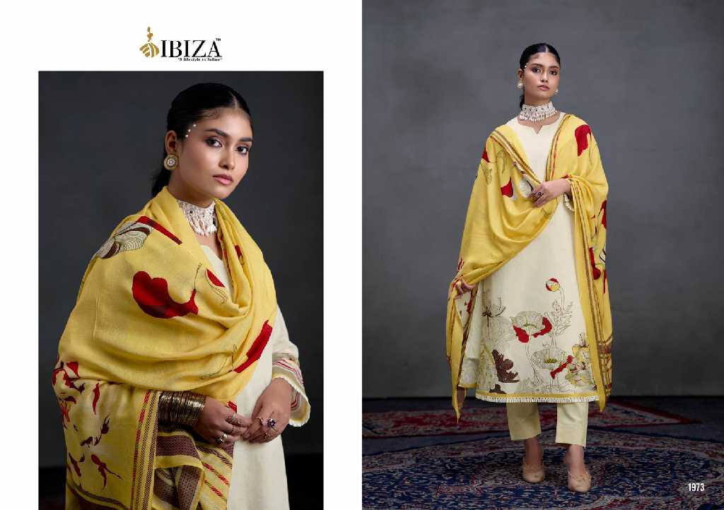 Ibiza Merova Wholesale Pure Orgendi With Handwork Salwar Suits