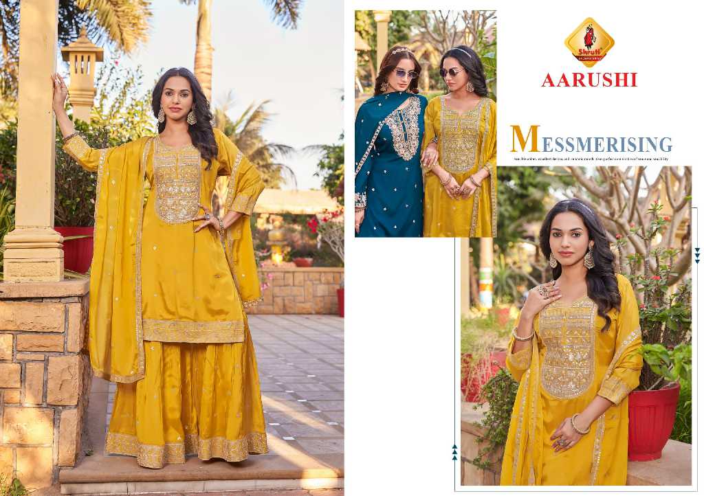 Shruti Vastra Wholesale Full Set With Designer Garara And Dupatta