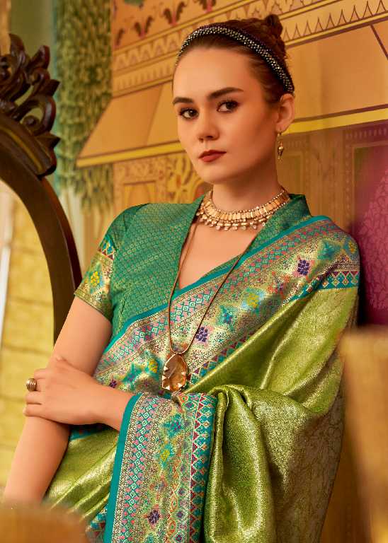 Rajpath Colours Wholesale TIssue Silk Party Wear Indian Sarees