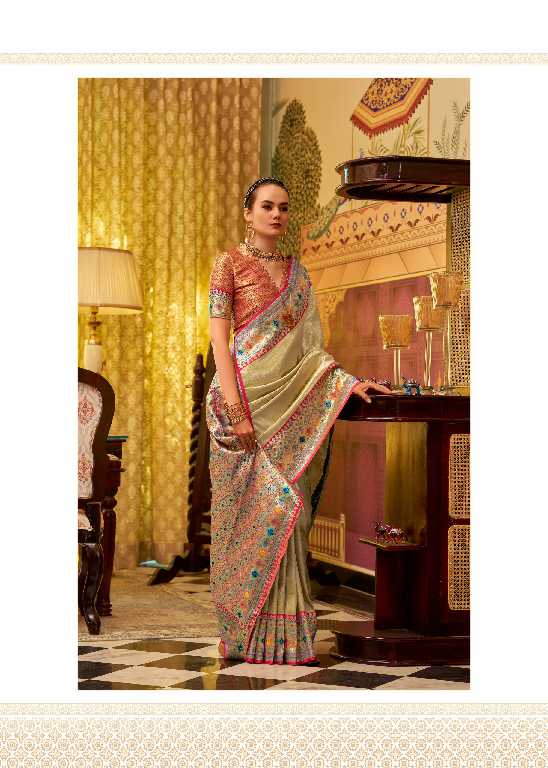Rajpath Colours Wholesale TIssue Silk Party Wear Indian Sarees