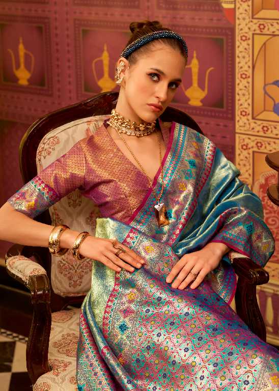 Rajpath Colours Wholesale TIssue Silk Party Wear Indian Sarees
