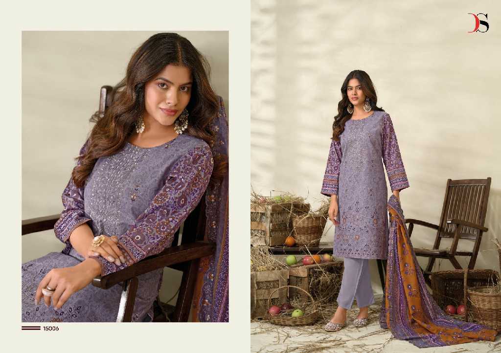 Deepsy Bin Saeed Vol-15 Wholesale Lawn Collection Pakistani Suits Dress Material