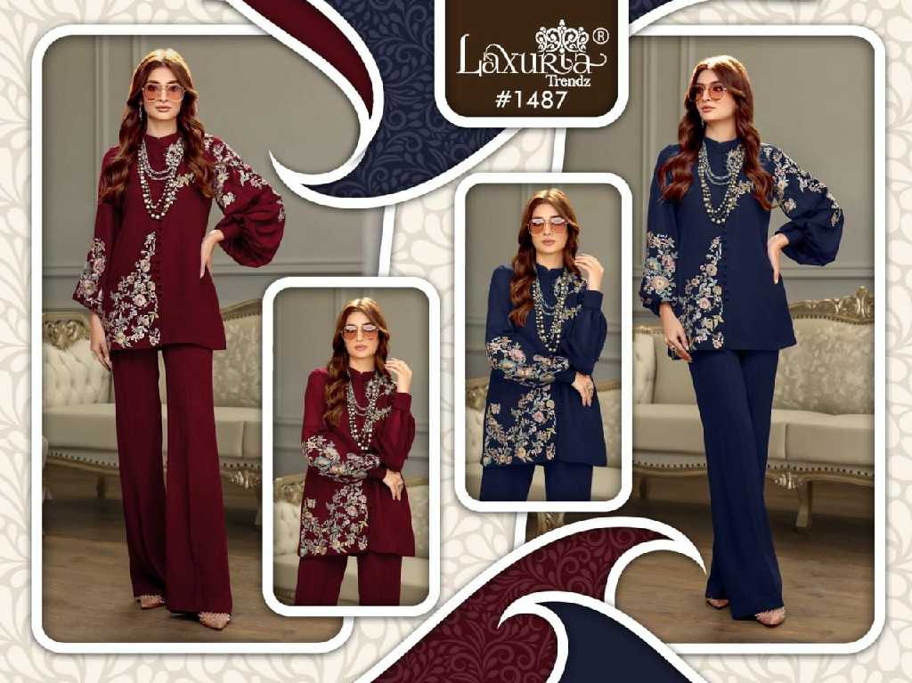 Laxuria D.no 1487 Wholesale Designer Cord Set Collection