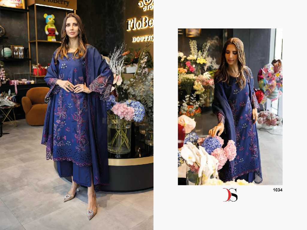 Deepsy Qalamkar Lawn-25 Wholesale Indian Pakistani Salwar Suits