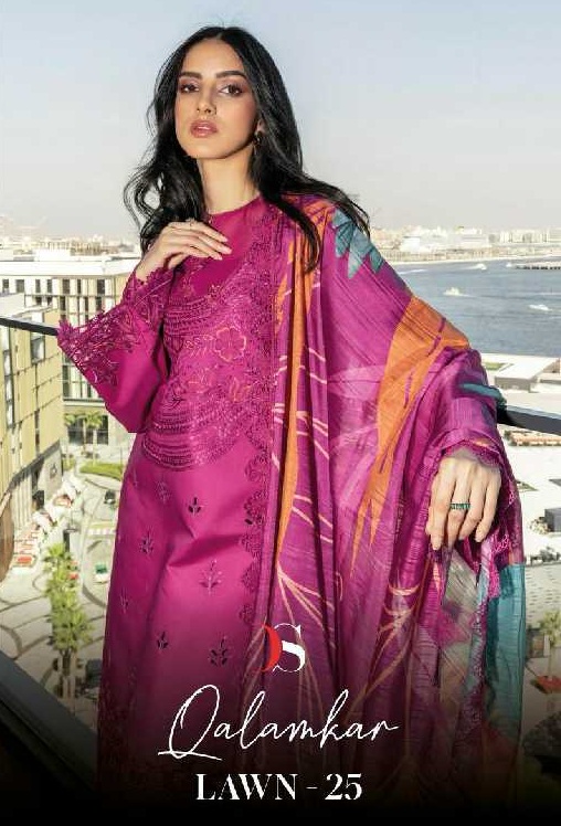 Deepsy Qalamkar Lawn-25 Wholesale Indian Pakistani Salwar Suits