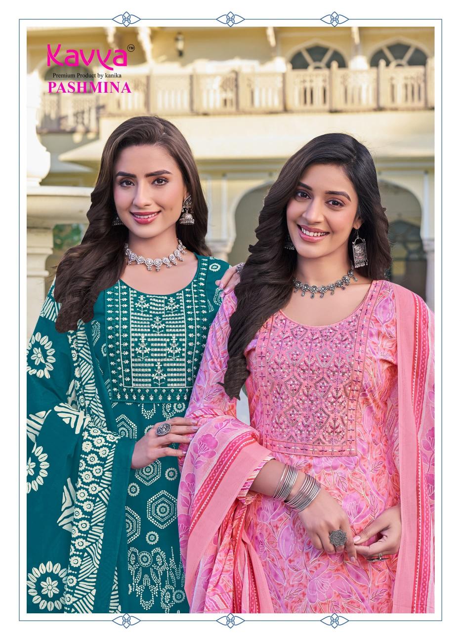kavya pashmina vol 14 malaysian readymade cotton lining classic 3pcs dress