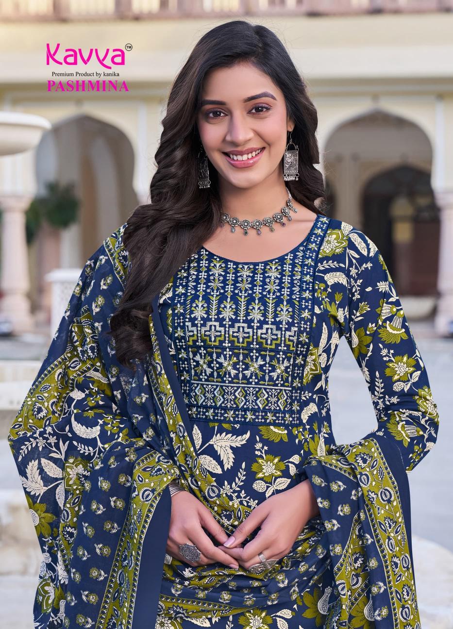 kavya pashmina vol 14 malaysian readymade cotton lining classic 3pcs dress