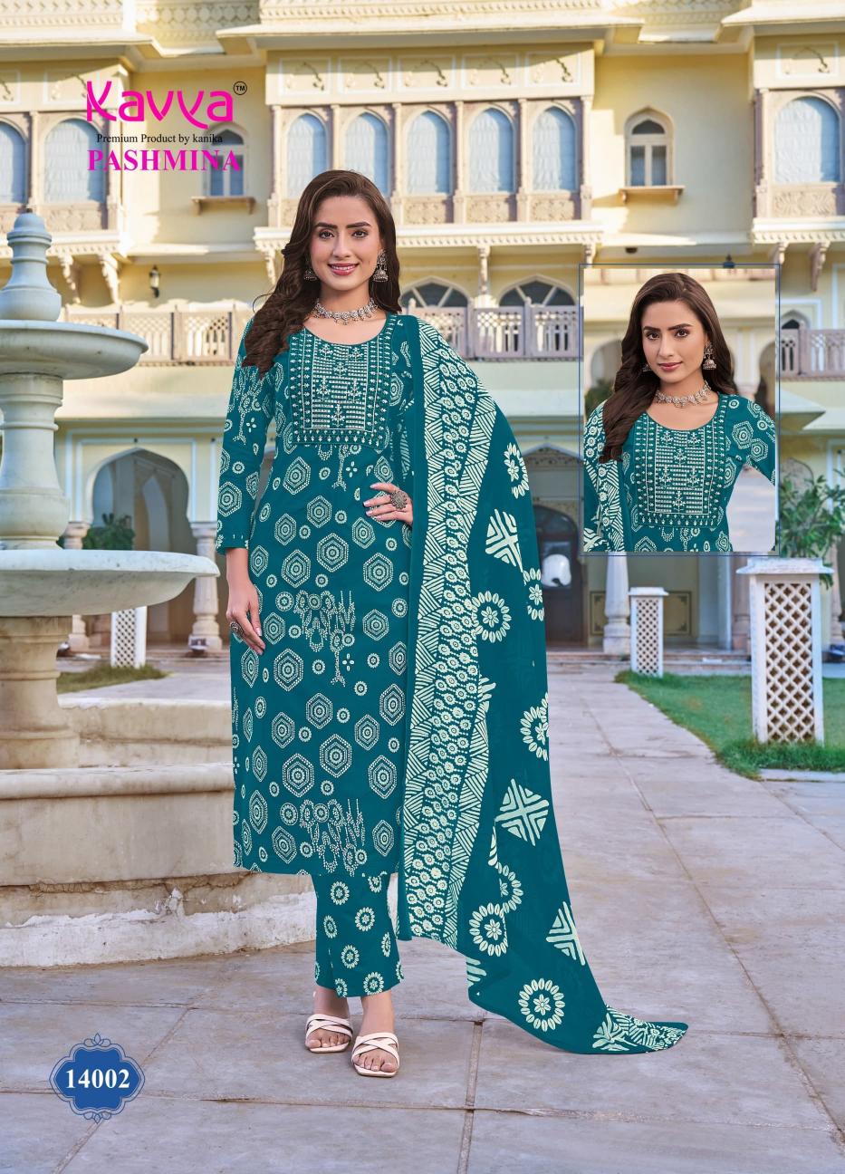 kavya pashmina vol 14 malaysian readymade cotton lining classic 3pcs dress