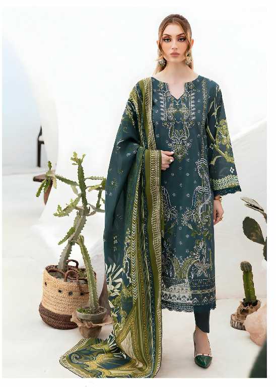 Aabyaan Sana Safina Special Edition Wholesale Luxury Cotton Printed Dress Material