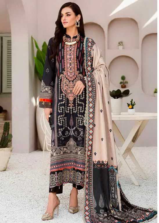 Aabyaan Sana Safina Special Edition Wholesale Luxury Cotton Printed Dress Material