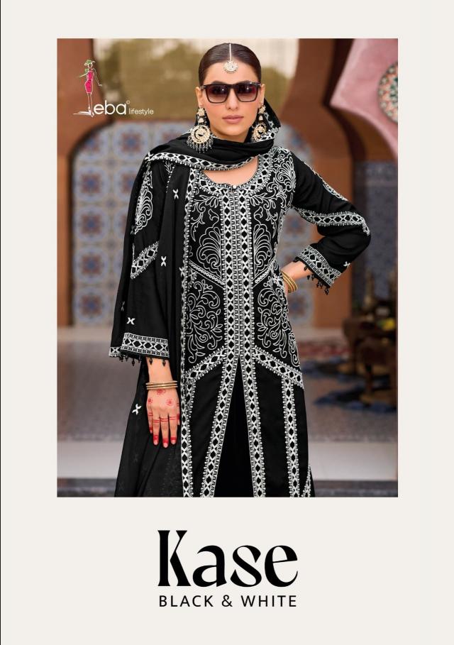kase by eba lifestyle chinon fully stitch designer pakistani 3pcs dress