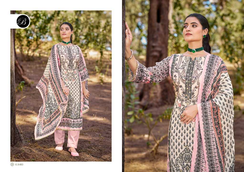 kanika by belliza designer viscose muslin pakistani print suits online