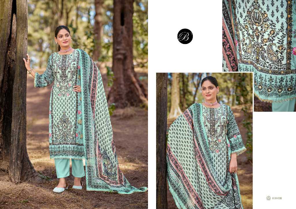 kanika by belliza designer viscose muslin pakistani print suits online