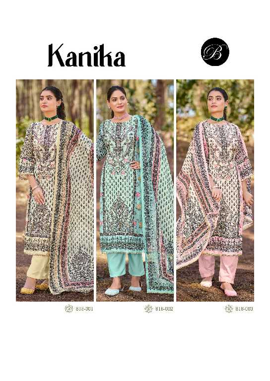 kanika by belliza designer viscose muslin pakistani print suits online