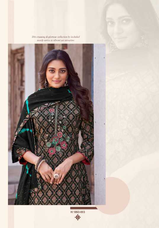 zarina vol 9 by alok viscose rayon hit design pakistani salwar suit