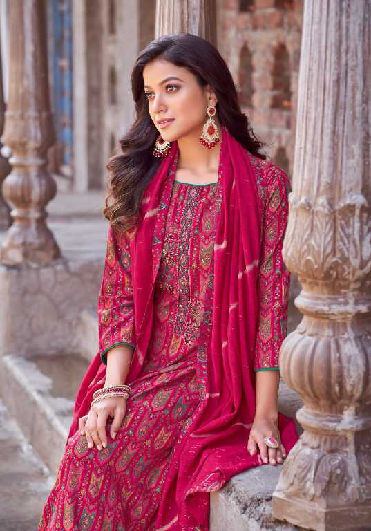 zarina vol 9 by alok viscose rayon hit design pakistani salwar suit