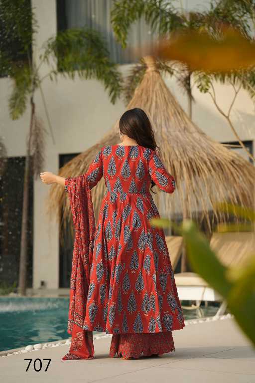 Lucaya Clora Vol-7 Wholesale Designer 3pcs beautiful printed Kurti bottom with dupatta Collection