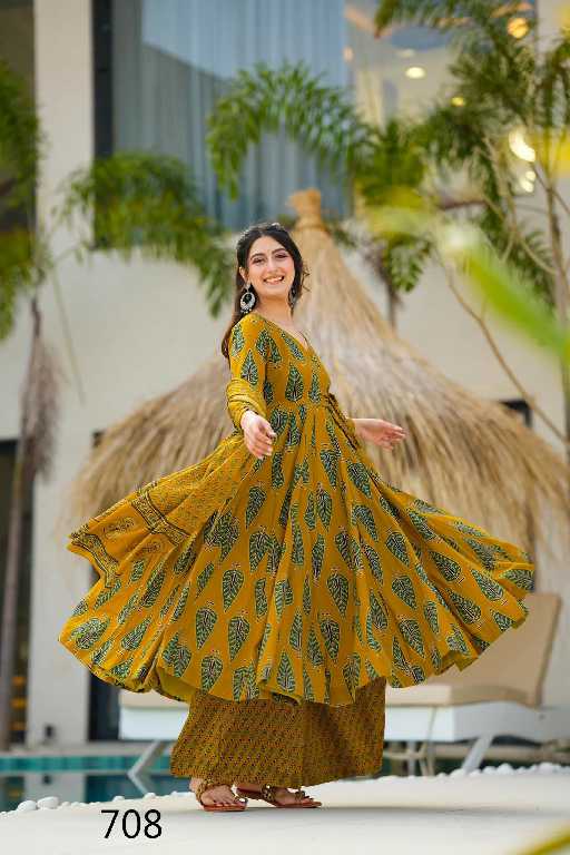 Lucaya Clora Vol-7 Wholesale Designer 3pcs beautiful printed Kurti bottom with dupatta Collection