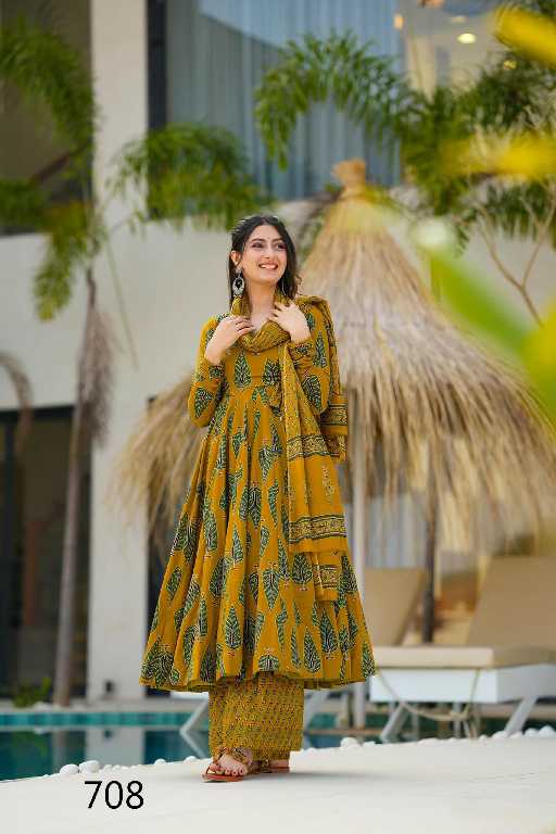 Lucaya Clora Vol-7 Wholesale Designer 3pcs beautiful printed Kurti bottom with dupatta Collection