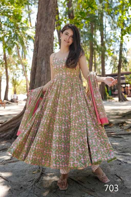 Lucaya Clora Vol-7 Wholesale Designer 3pcs beautiful printed Kurti bottom with dupatta Collection