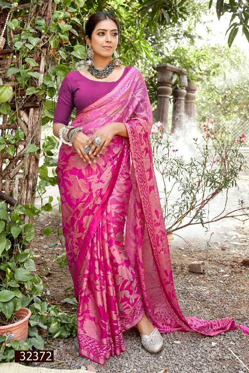 Vallabhi Samisha Vol-3 Wholesale Moss Georgette Printed Sarees