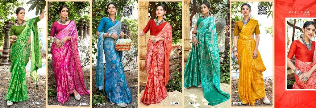 Vallabhi Samisha Vol-3 Wholesale Moss Georgette Printed Sarees