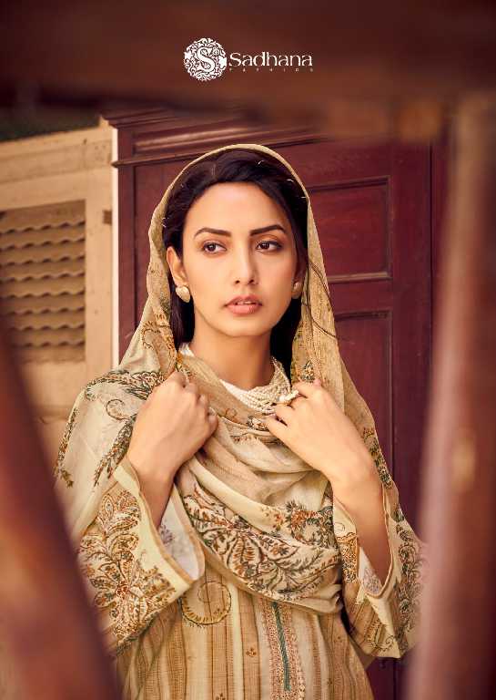 Sadhana Rohi Wholesale Pure Lawn Cotton With Fancy Work Salwar Suits