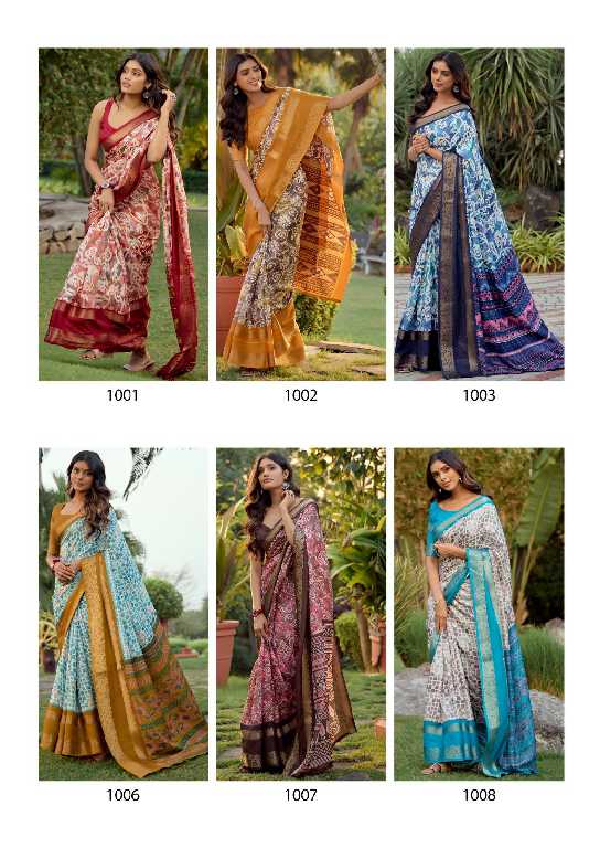 SR Sarees Mukunda Wholesale Soft Self Silk Ethnic Sarees