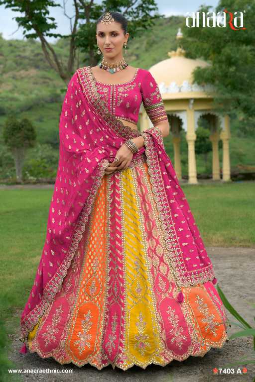 Anaara By Tathastu D.no 7401 To 7413 Wholesale Wedding Special Designer Lehengas