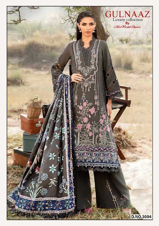 Miss World Choice Gulnaaz Vol-3 Wholesale Karachi Print Dress Material