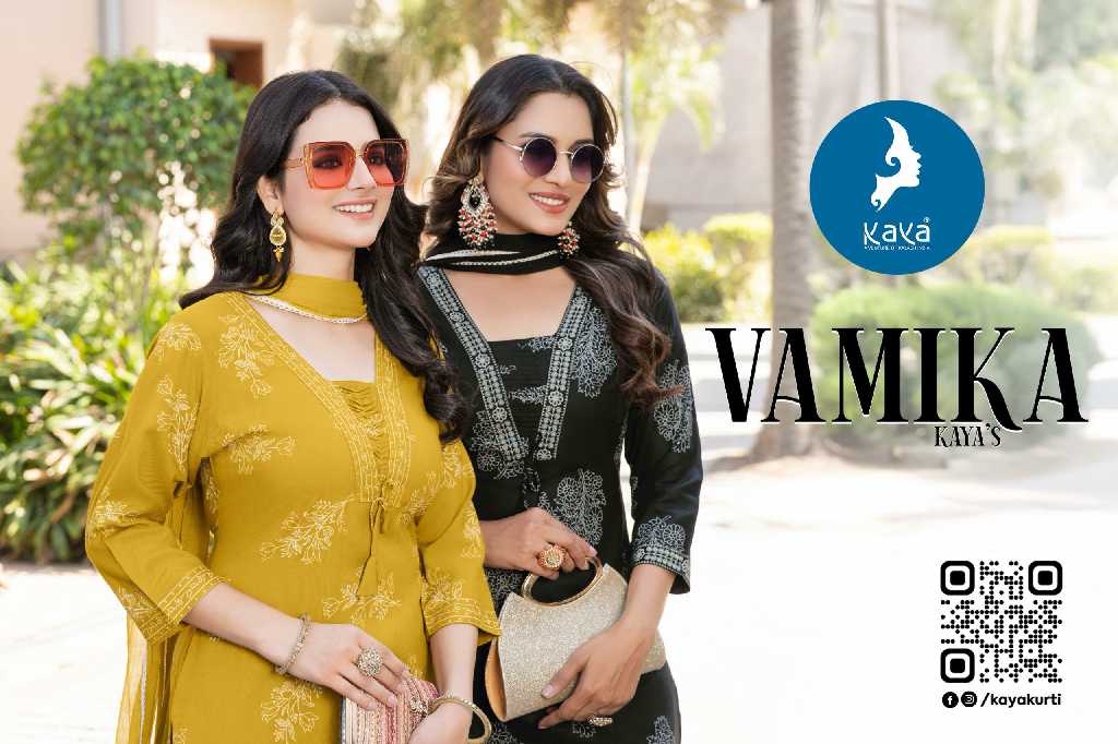 Kaya Vamika Wholesale 3 Piece Concept With Straight Cut Suits
