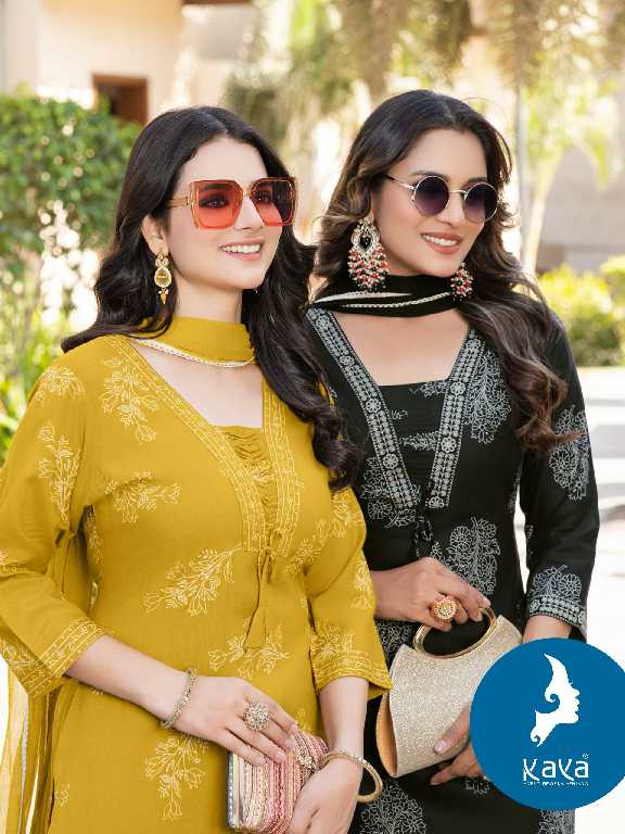Kaya Vamika Wholesale 3 Piece Concept With Straight Cut Suits