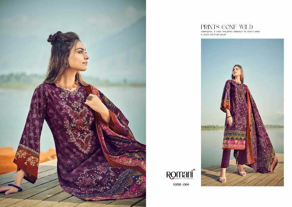 ROMANI PRESENTS AARZU VOL 15 HIT DESIGN SOFT COTTON PAKISTANI ETHNIC SALWAR SUIT