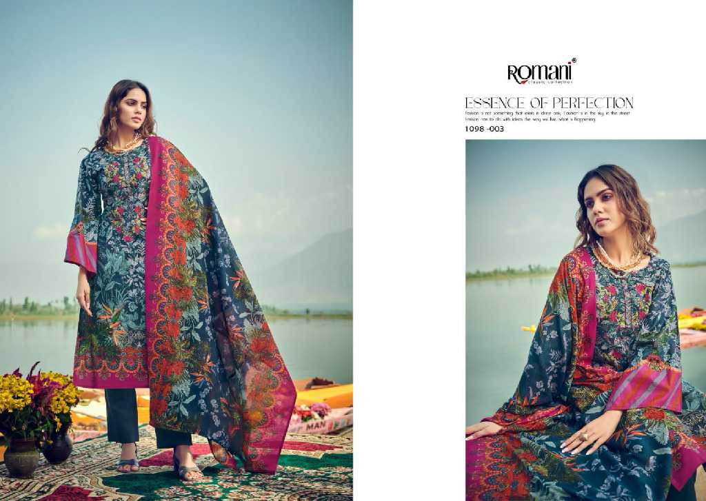 ROMANI PRESENTS AARZU VOL 15 HIT DESIGN SOFT COTTON PAKISTANI ETHNIC SALWAR SUIT