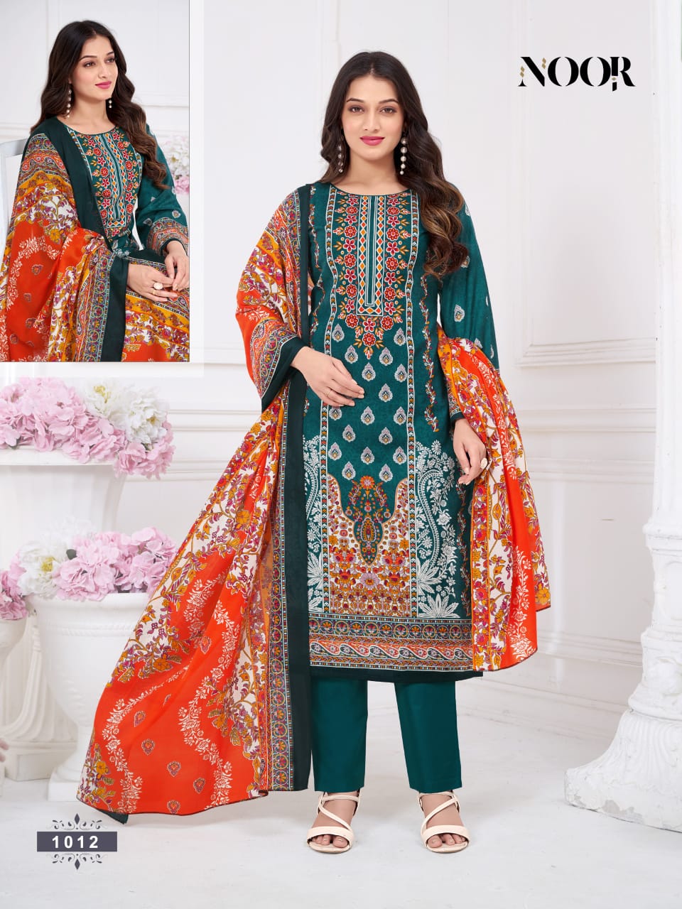 Ganesha Noor Vol-1 Wholesale Pure Cotton Printed Dress Material