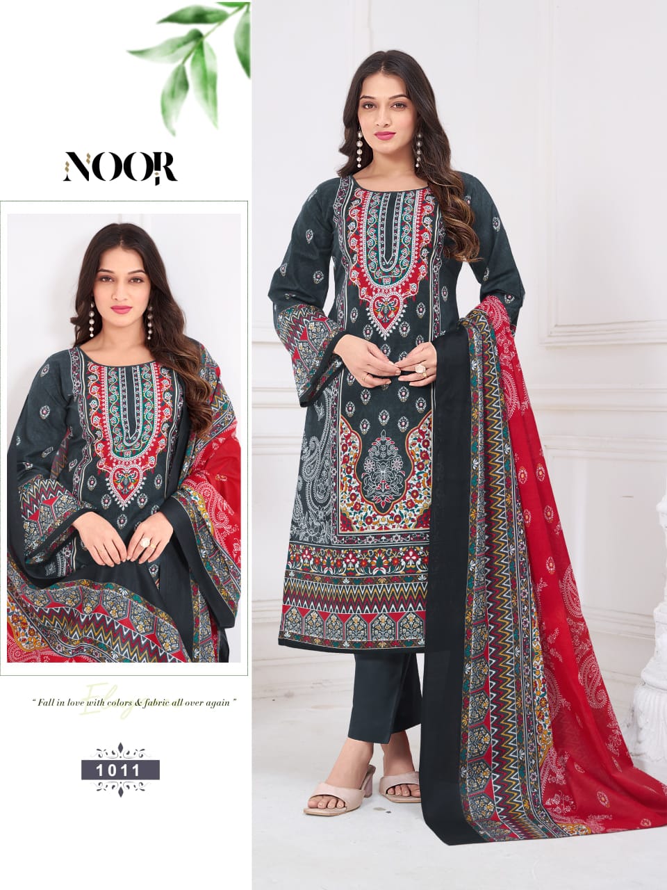 Ganesha Noor Vol-1 Wholesale Pure Cotton Printed Dress Material