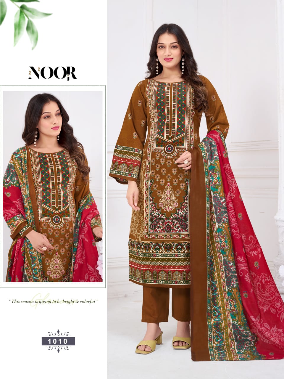 Ganesha Noor Vol-1 Wholesale Pure Cotton Printed Dress Material