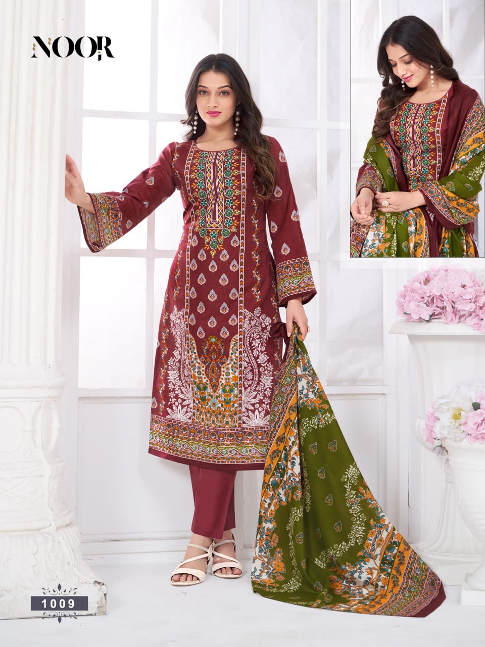 Ganesha Noor Vol-1 Wholesale Pure Cotton Printed Dress Material