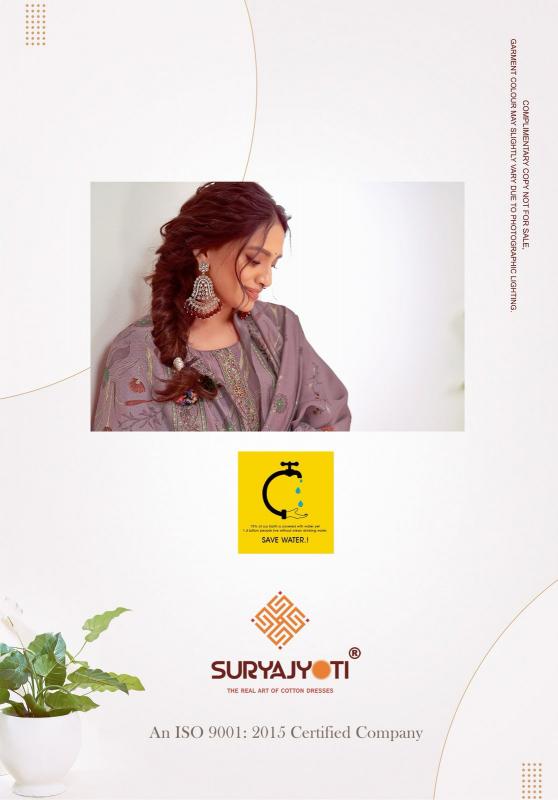 kajal vol 1 by suryajyoti stylish modal discharge print unstitch 3pcs dress