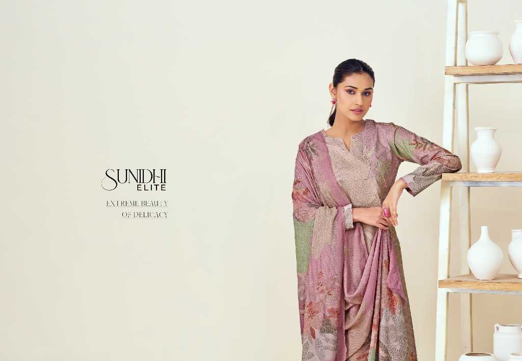 glossy Simar sunidhi elite lawn cotton comfortable unstitch suits