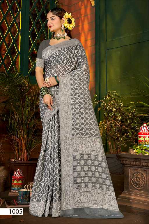Saroj TItan Cotton Saroski Vol-1 Wholesale Soft Cotton Silk With Rich Pallu Sarees