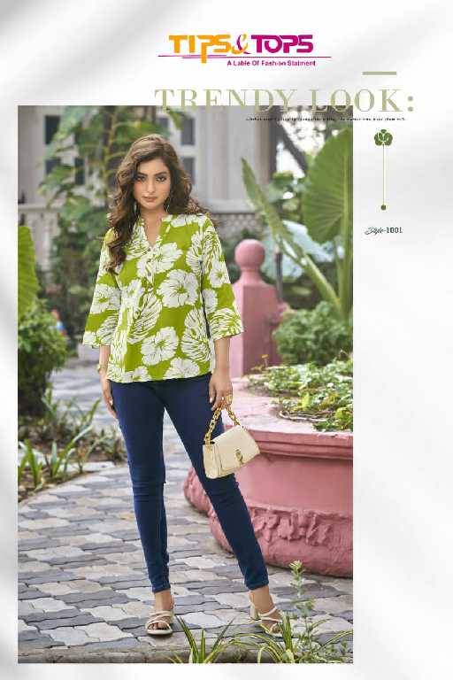 Tips And Tops Baby Vol-6 Wholesale Fancy Short Tops With Extraordinary Patterns