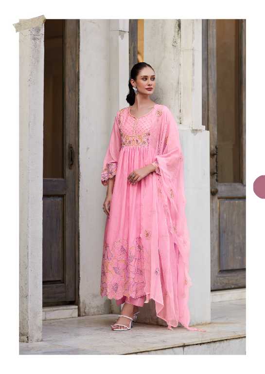 PRM Eyana Wholesale Pure Mal With Designer Embroidery Readymade Suits