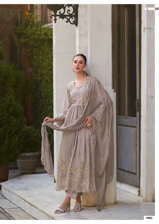 PRM Eyana Wholesale Pure Mal With Designer Embroidery Readymade Suits