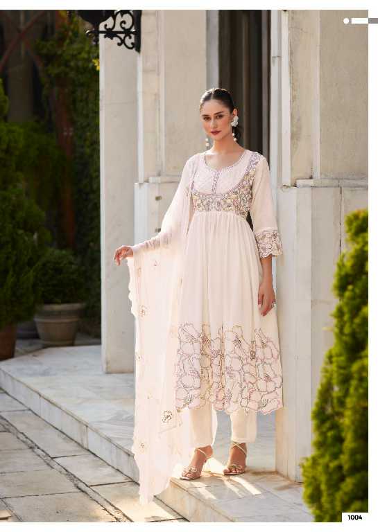 PRM Eyana Wholesale Pure Mal With Designer Embroidery Readymade Suits