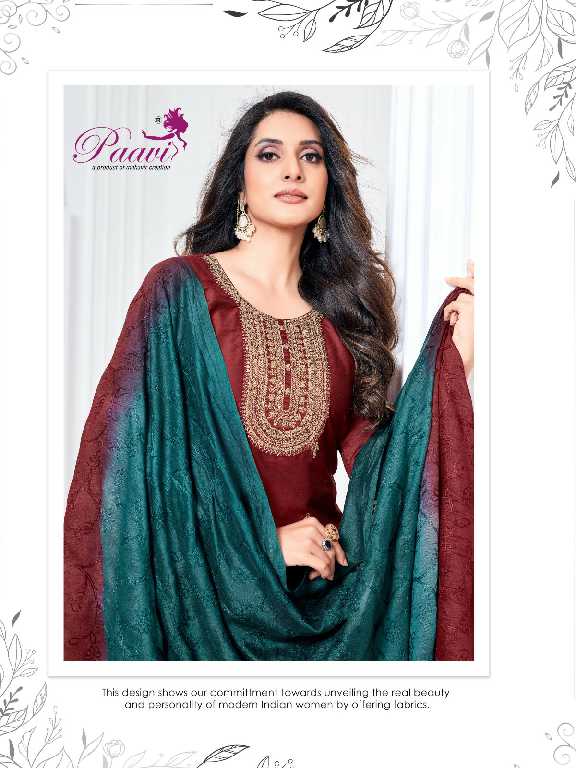 Paavi Tanu Wholesale Liva Silk With Lining Kurti With Pant And Dupatta