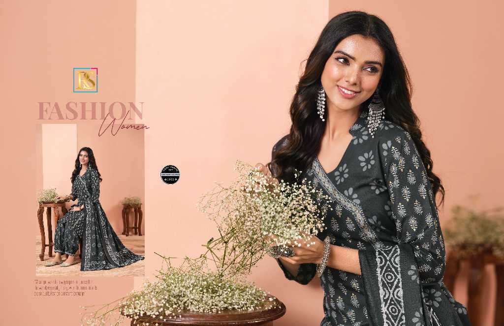 Rangi Sangi Pooja Wholesale Exclusive Cotton Readymade Suits Collection